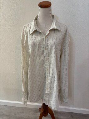 Calvin Klein Jeans Stripe Button Down Shirt